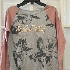 Long sleeve graphic tee